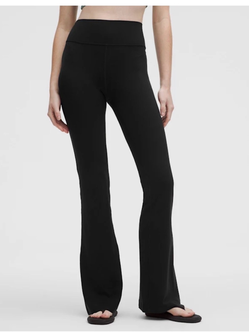 lululemon athletica Black High-Rise Flare Leggings